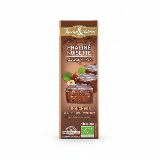 Rochers pralines noisette choco lait